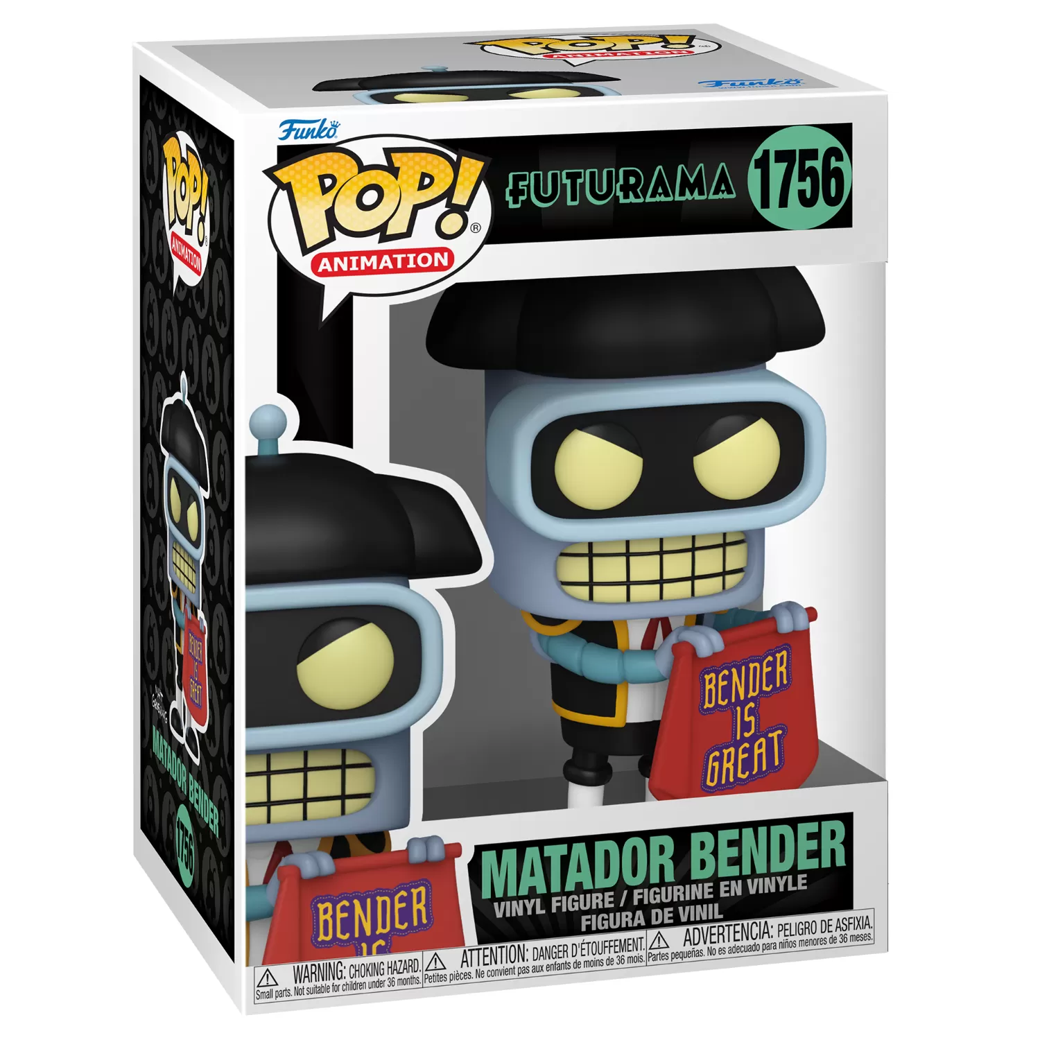 Matador Bender - Futurama Funko Pop Vinyl Figure #1756
