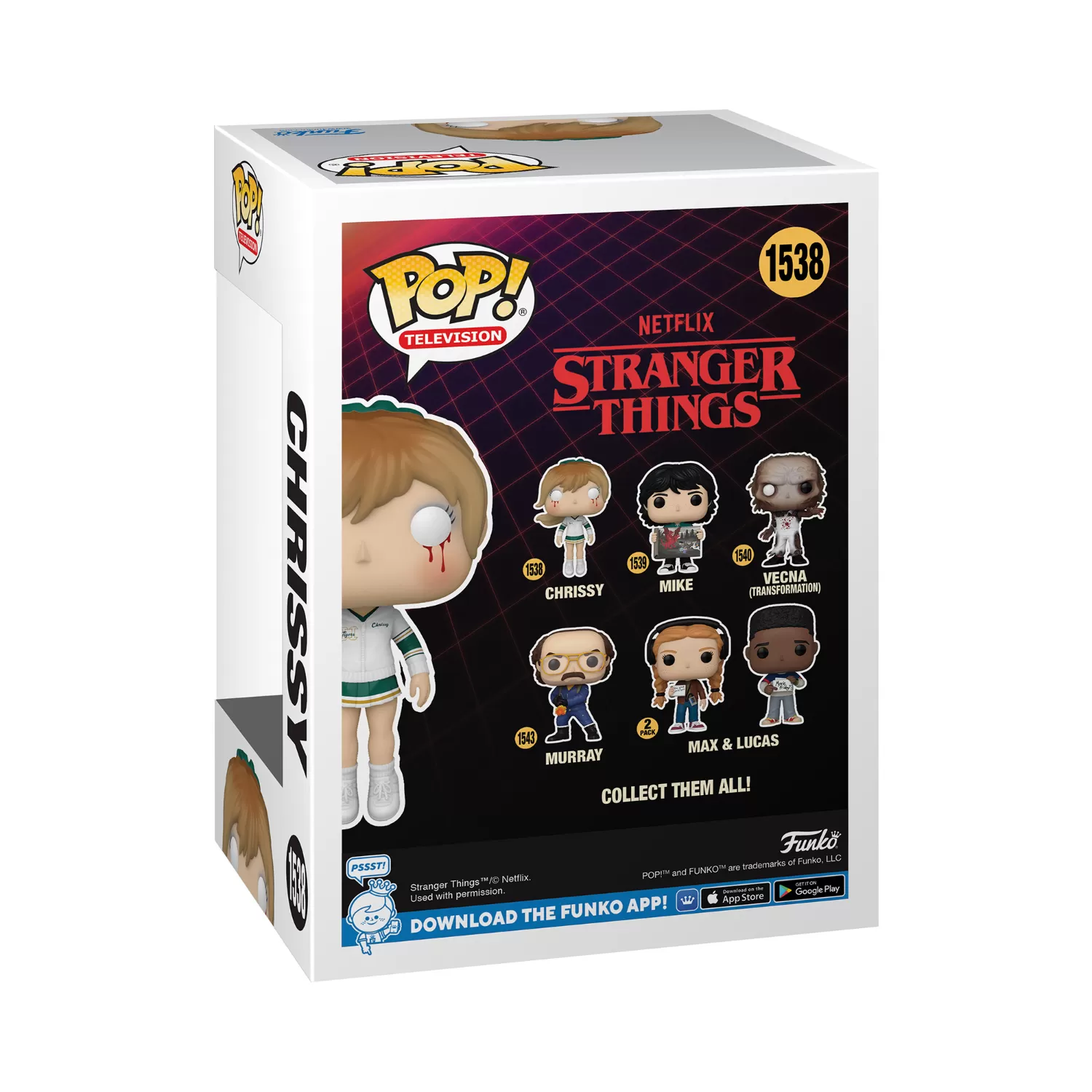 Chrissy - Stranger Things Funko Pop Vinyl Figure #1538 - Image 2