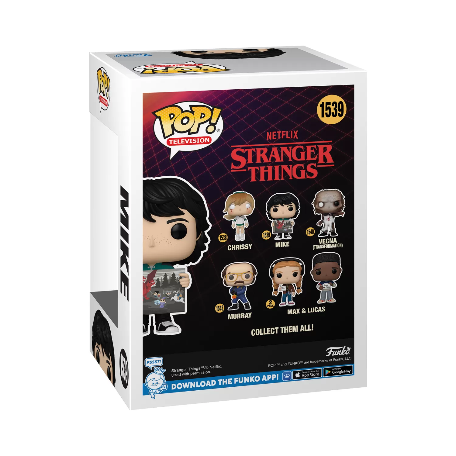 Mike (with Painting) - Stranger Things Funko Pop Vinyl Figure #1539 - Image 2