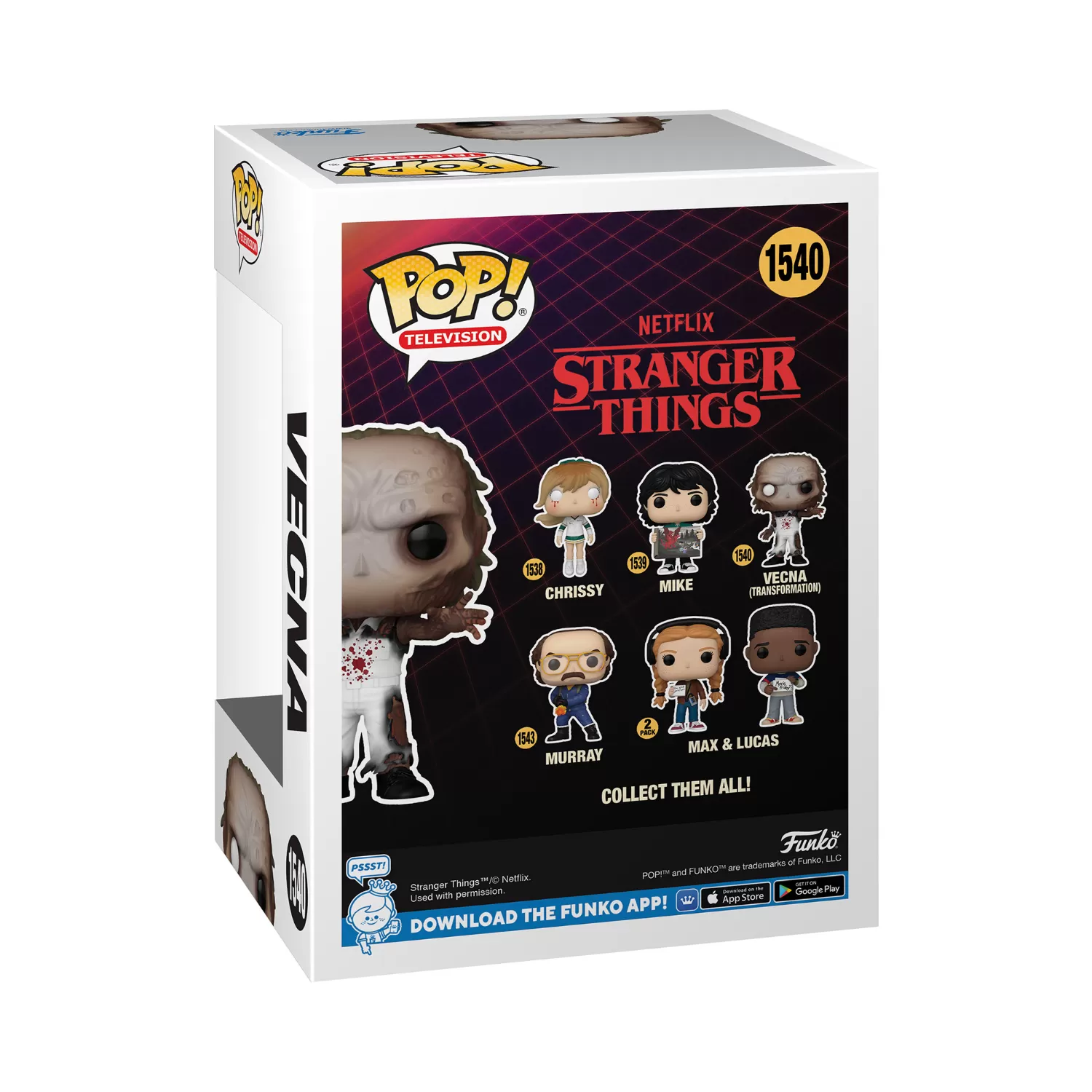 Vecna - Stranger Things Funko Pop Vinyl Figure #1540 - Image 2