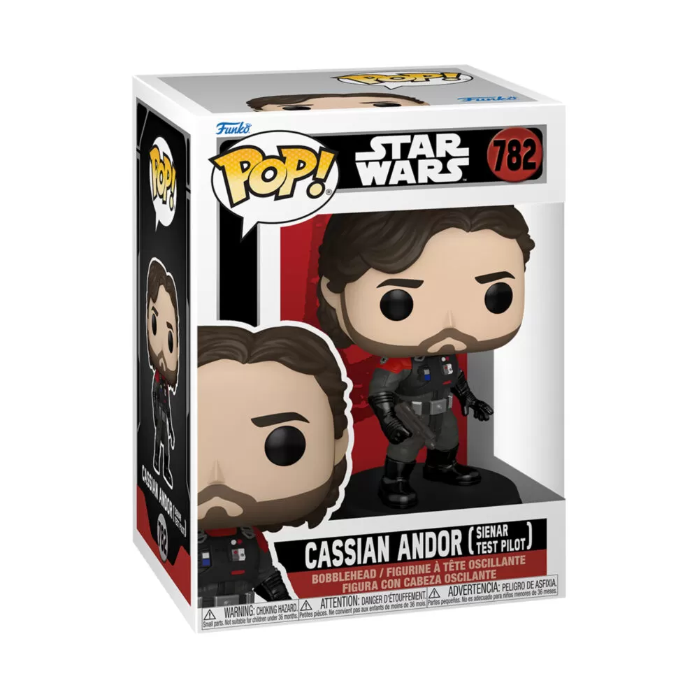 Cassian Andor (Sienar Test Pilot) – Star Wars Andor Funko Pop Figure #782