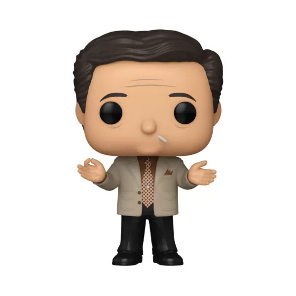 Unboxed Casino - Nicky Santoro Funko Pop Vinyl Figure standing upright, showcasing his sharp attire and fierce demeanor.