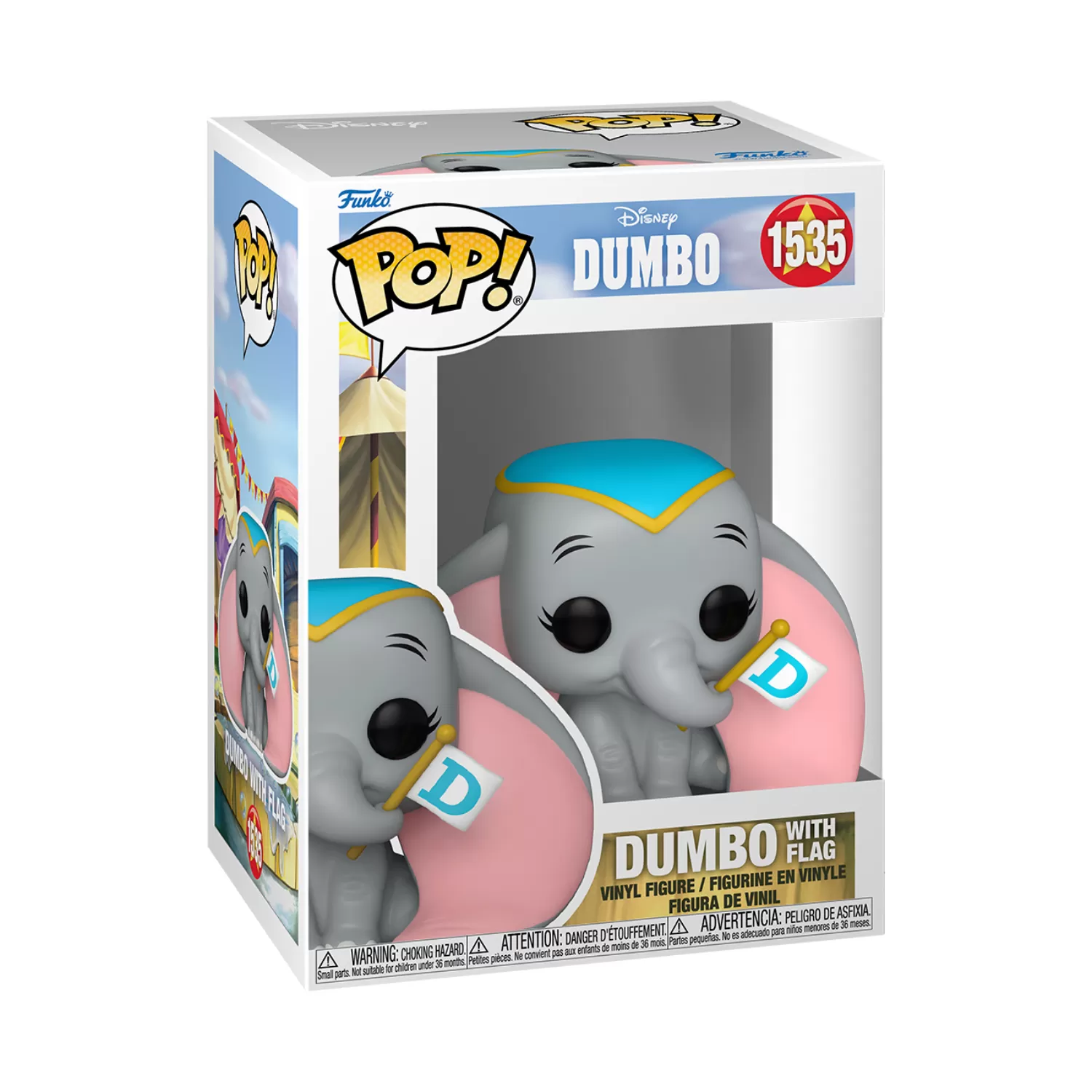 Dumbo With Flag - Dumbo Funko Pop Vinyl Figure #1535