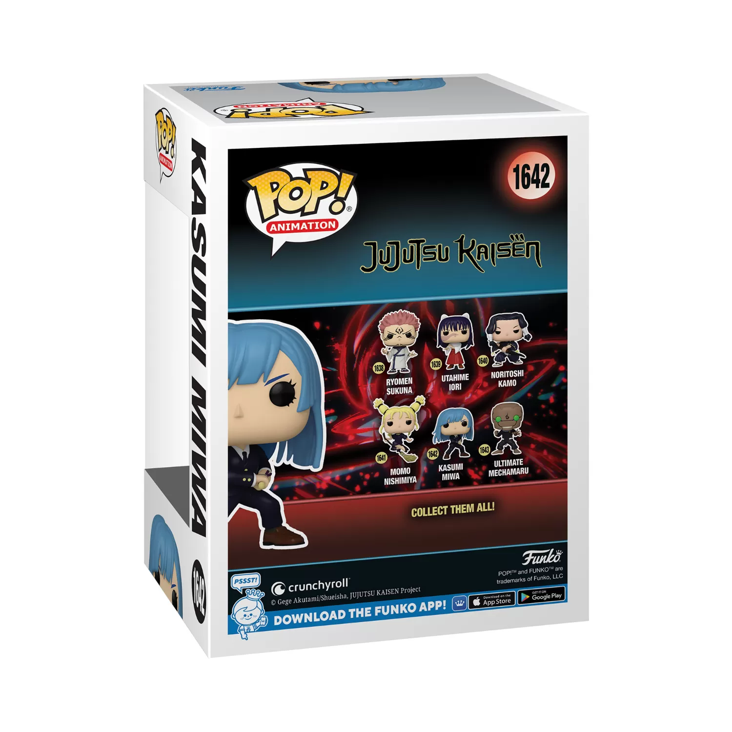 Kasumi Miwa - Jujutsu Kaisen Funko Pop Vinyl Figure #1642 - Image 2