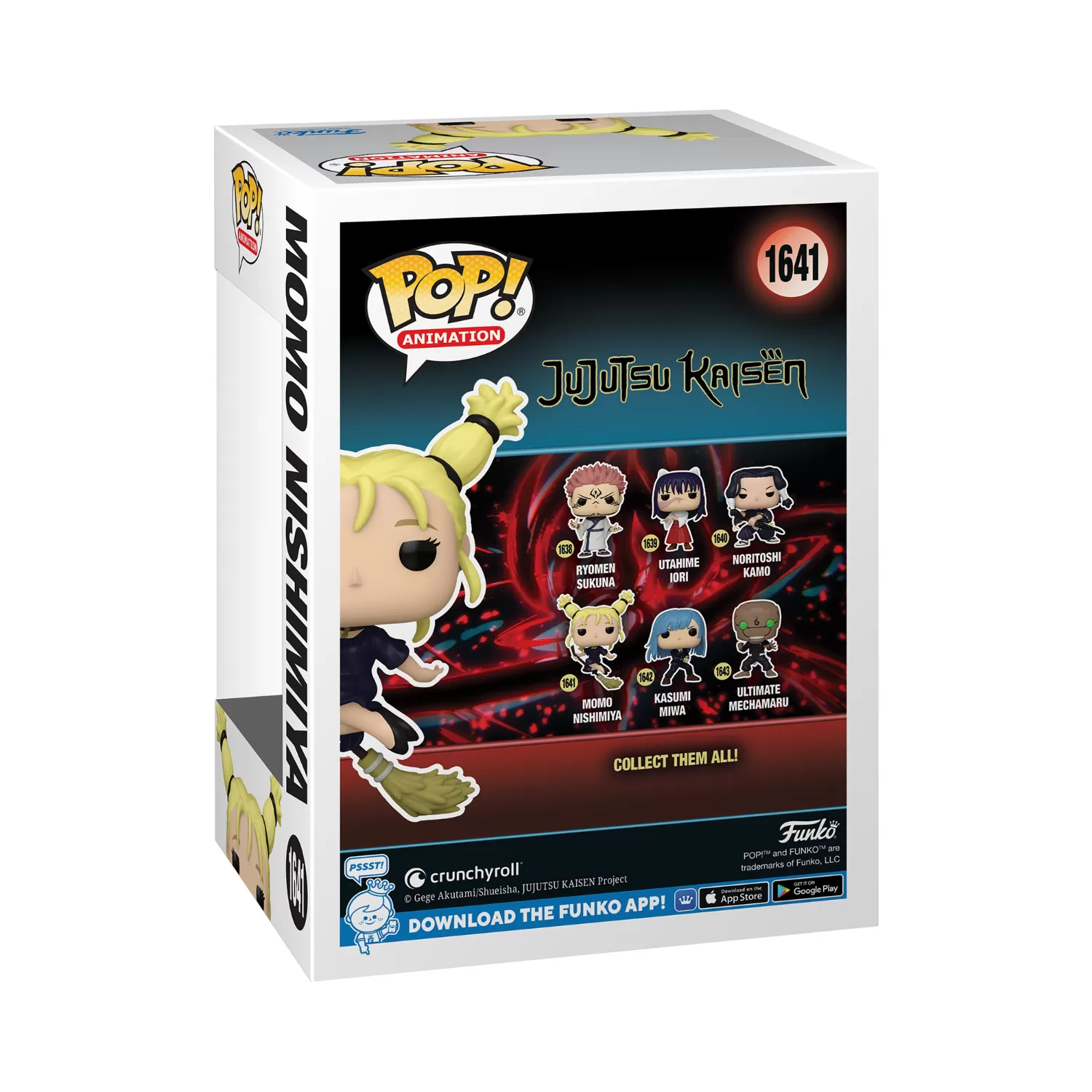 Momo Nishimiya - Jujutsu Kaisen Funko Pop Vinyl Figure #1641 - Image 2
