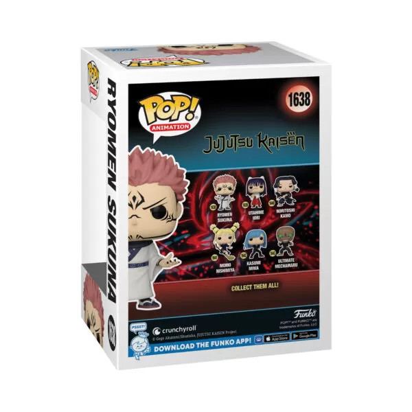 Jujutsu Kaisen - Ryomen Sukuna Funko Pop Figure 1638 - Image 2