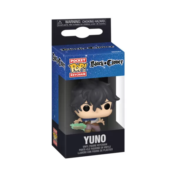 Black Clover Yuno Funko Pop Pocket Keychain