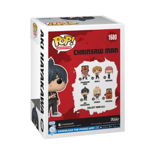 Chainsaw Man Aki Hayakawa Funko Pop Vinyl Figure 1680 - Image 2