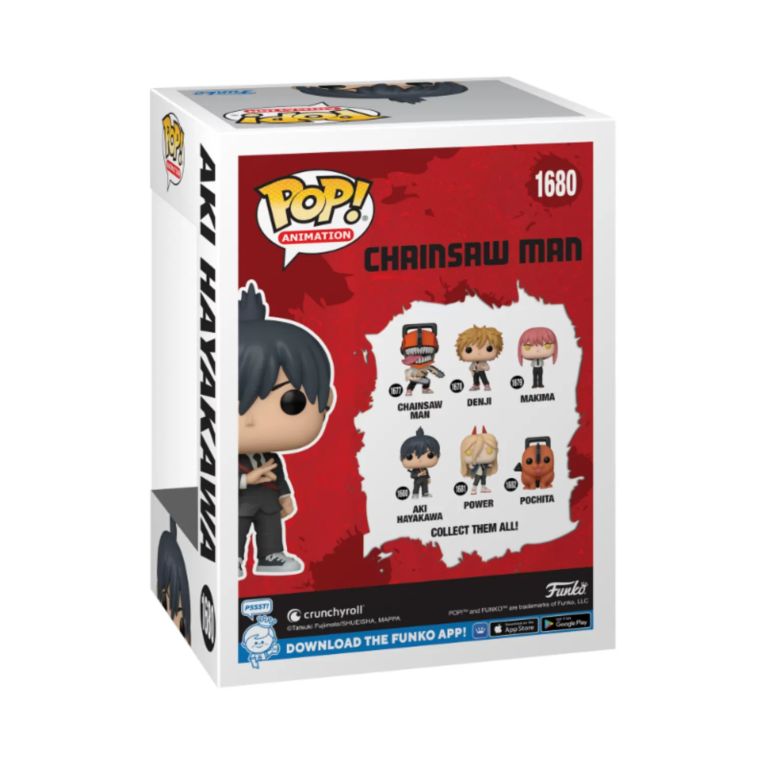 Aki Hayakawa - Chainsaw Man Funko Pop Vinyl Figure #1680 - Image 2