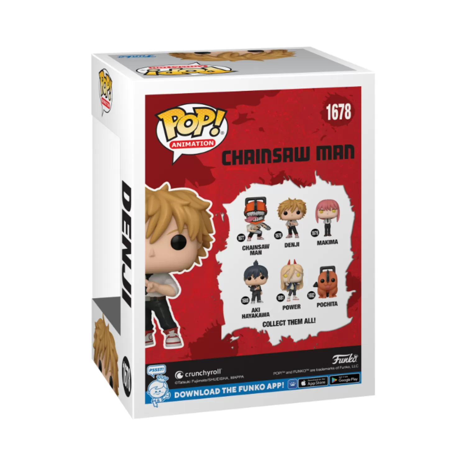 Denji - Chainsaw Man Funko Pop Vinyl Figure #1678 - Image 2