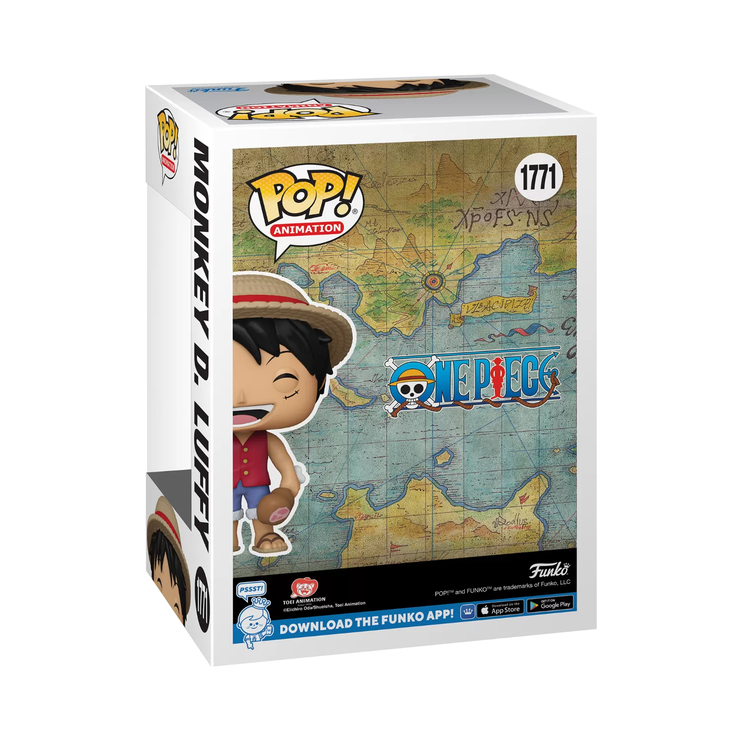 Monkey D. Luffy – One Piece Funko Pop Vinyl Figure #1771 - Image 2
