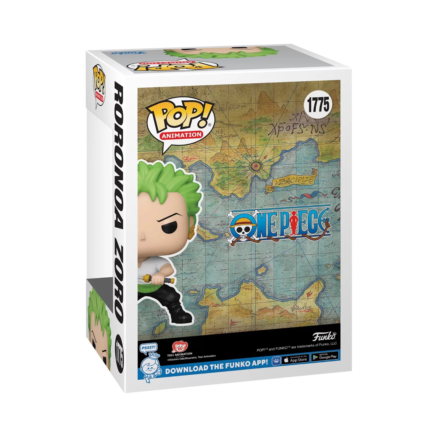 Roronoa Zoro (Two Sword Style) – One Piece Funko Pop Vinyl Figure #1775 - Image 2