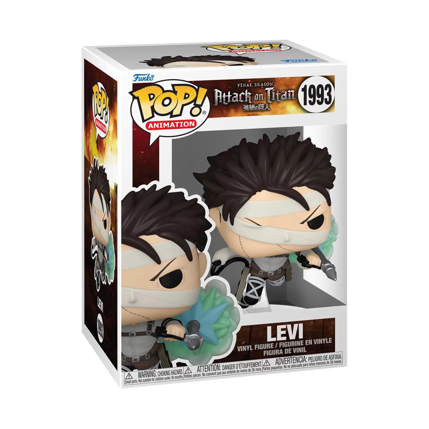 Levi – Attack on Titan Funko Pop Vinyl Figure #1993