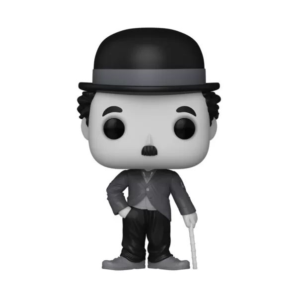 Unboxed Charlie Chaplin Funko Pop Vinyl Figure #79 displaying detailed features.