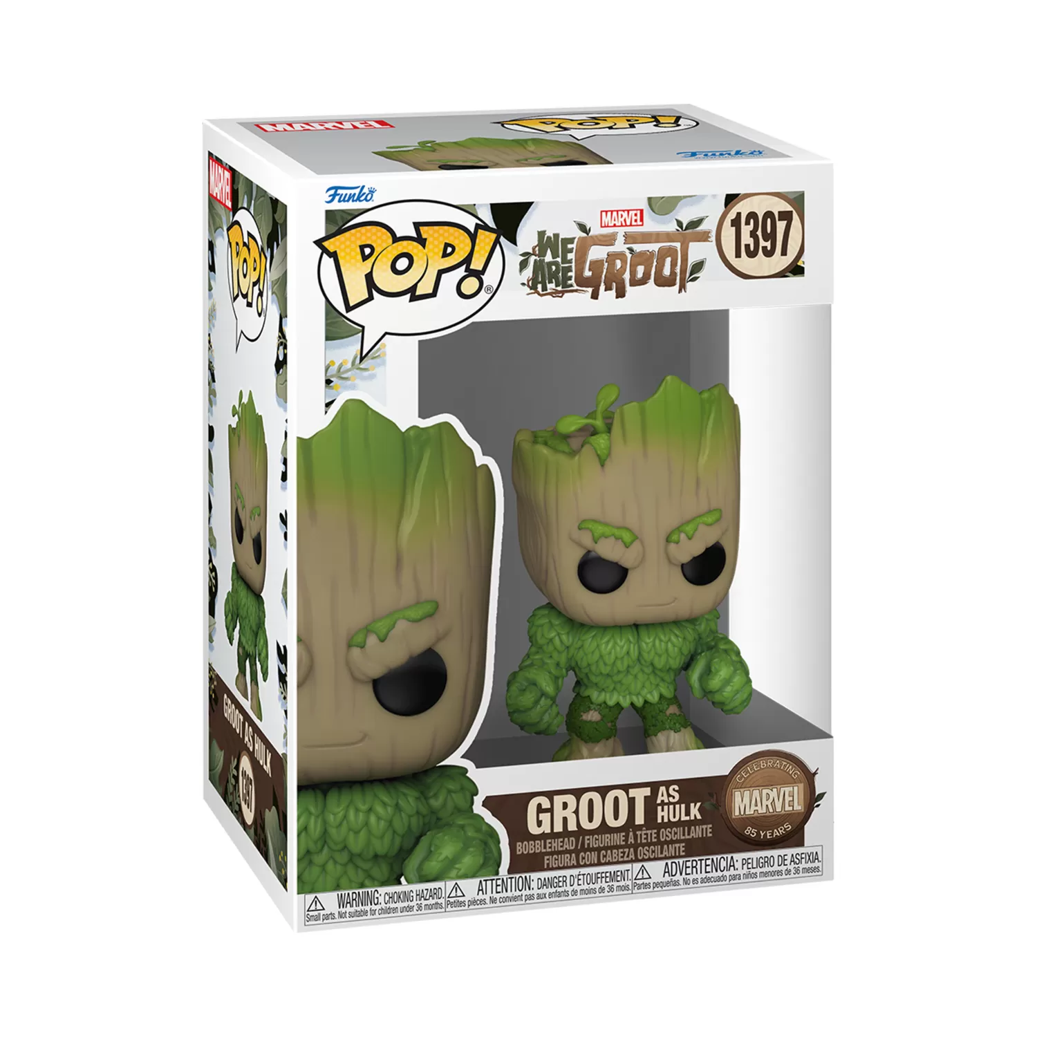 We Are Groot - Groot As Hulk Funko Pop Bobblehead Figure 1397