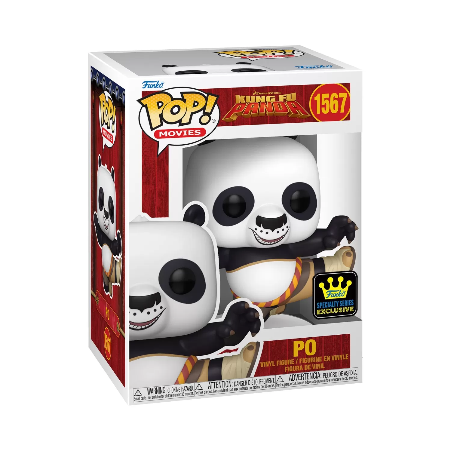 Po - Kung Fu Panda Funko Pop Vinyl Figure – Special Edition #1567