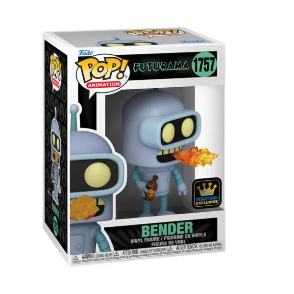 Futurama - Bender Burping Funko Pop Vinyl Figure 1757