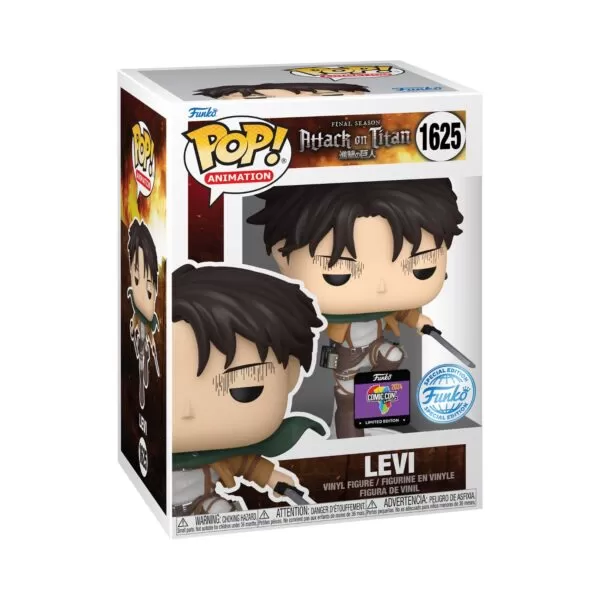 Attack On Titan Levi Special Edition Funko Pop Vinyl 1625