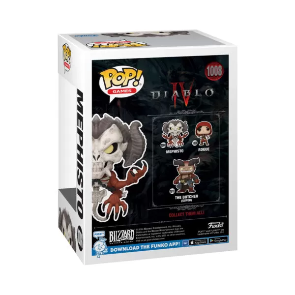 Diablo IV - Mephisto Funko Pop Vinyl Figure 1008 - Image 2