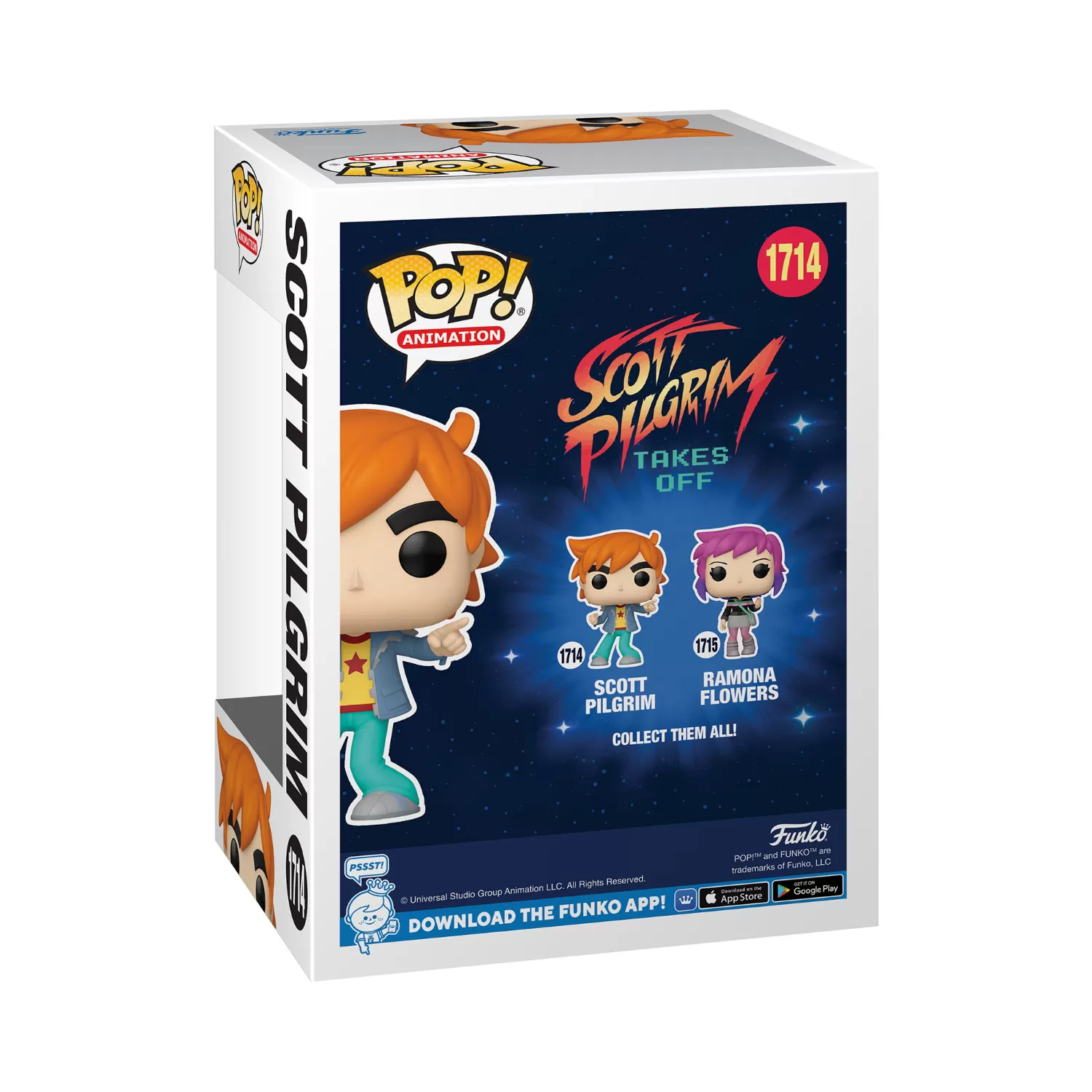 Scott Pilgrim - Scott Pilgrim Takes Off Funko Pop Vinyl Figure #1714 - Image 2