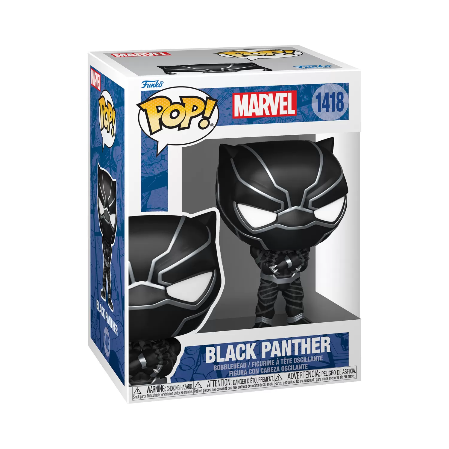 Black Panther - Marvel Funko Pop Bobblehead Vinyl Figure #1418