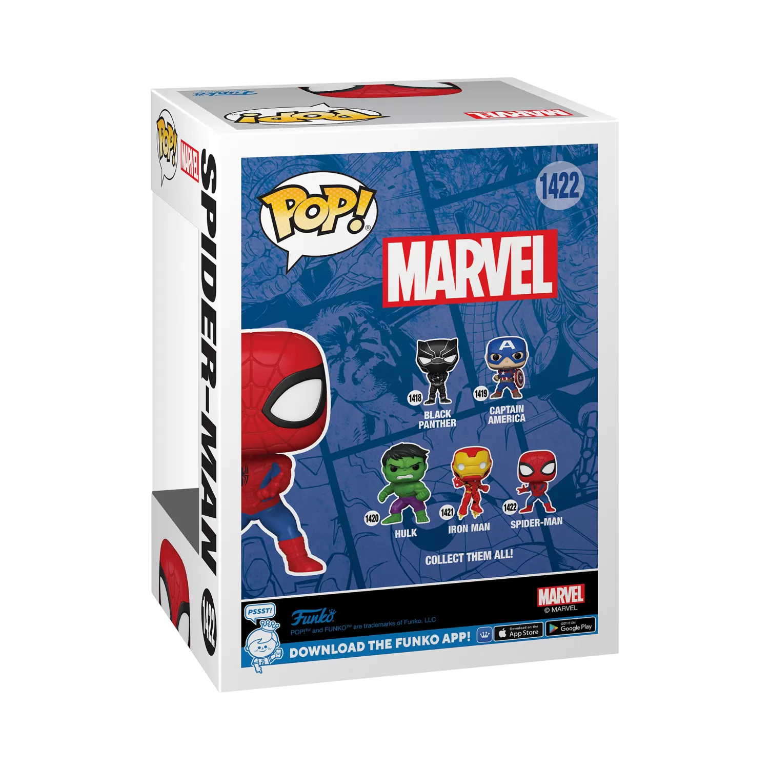 Spider-Man – Marvel Funko Pop Vinyl Figure – Marvel New Classics #1422 - Image 2