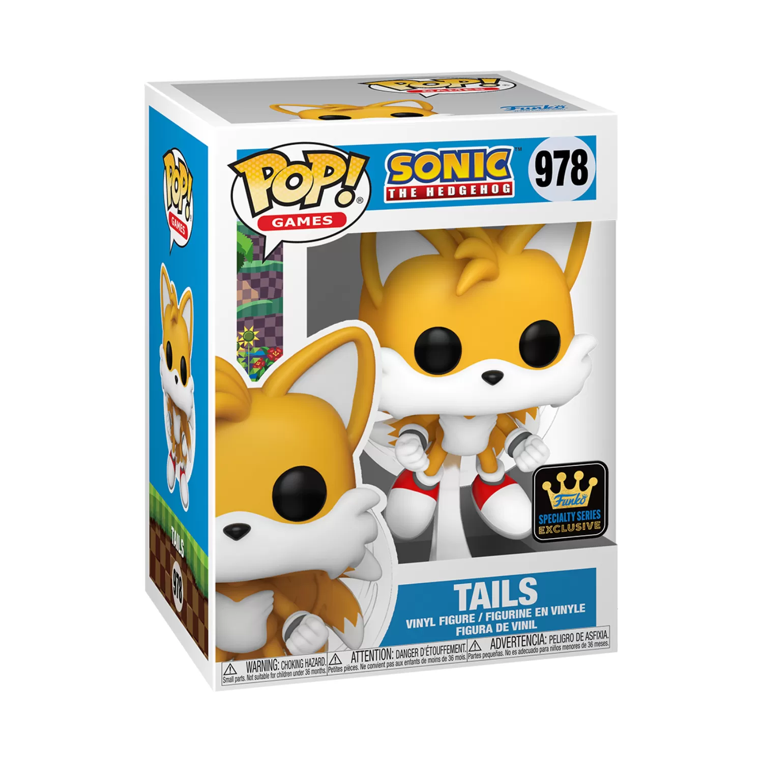 Tails – Sonic the Hedgehog Funko Pop Vinyl Figure #978