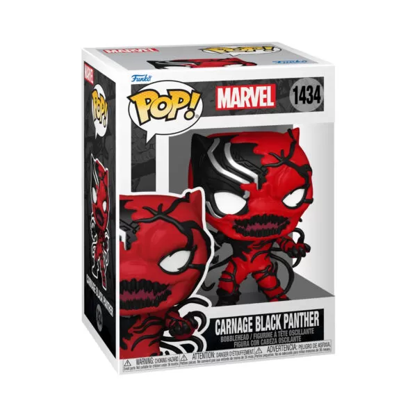 Marvel Carnage - Black Panther Bobblehead Funko Pop 1434