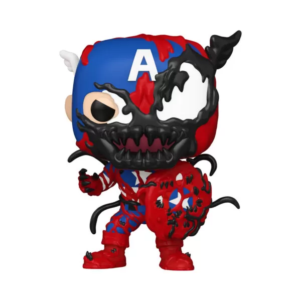 Marvel Carnage - Captain America Funko Pop 1436 - Image 2