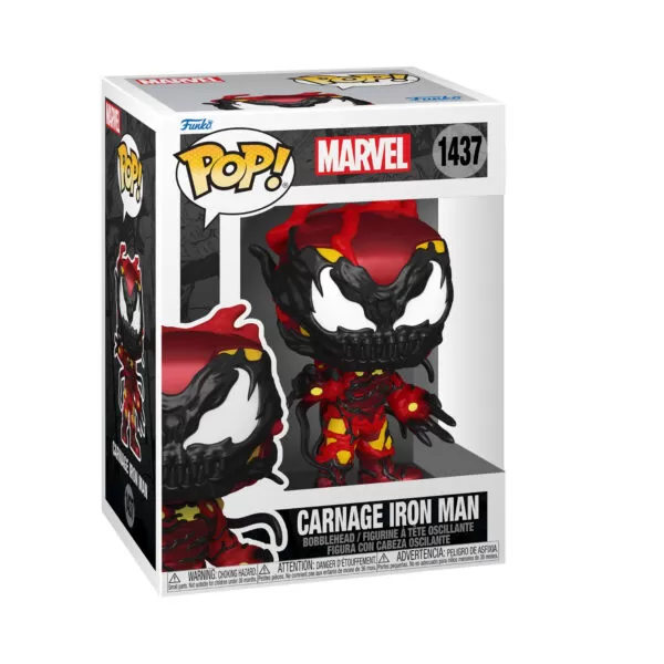 Marvel Carnage - Iron Man Bobblehead Funko Pop 1437