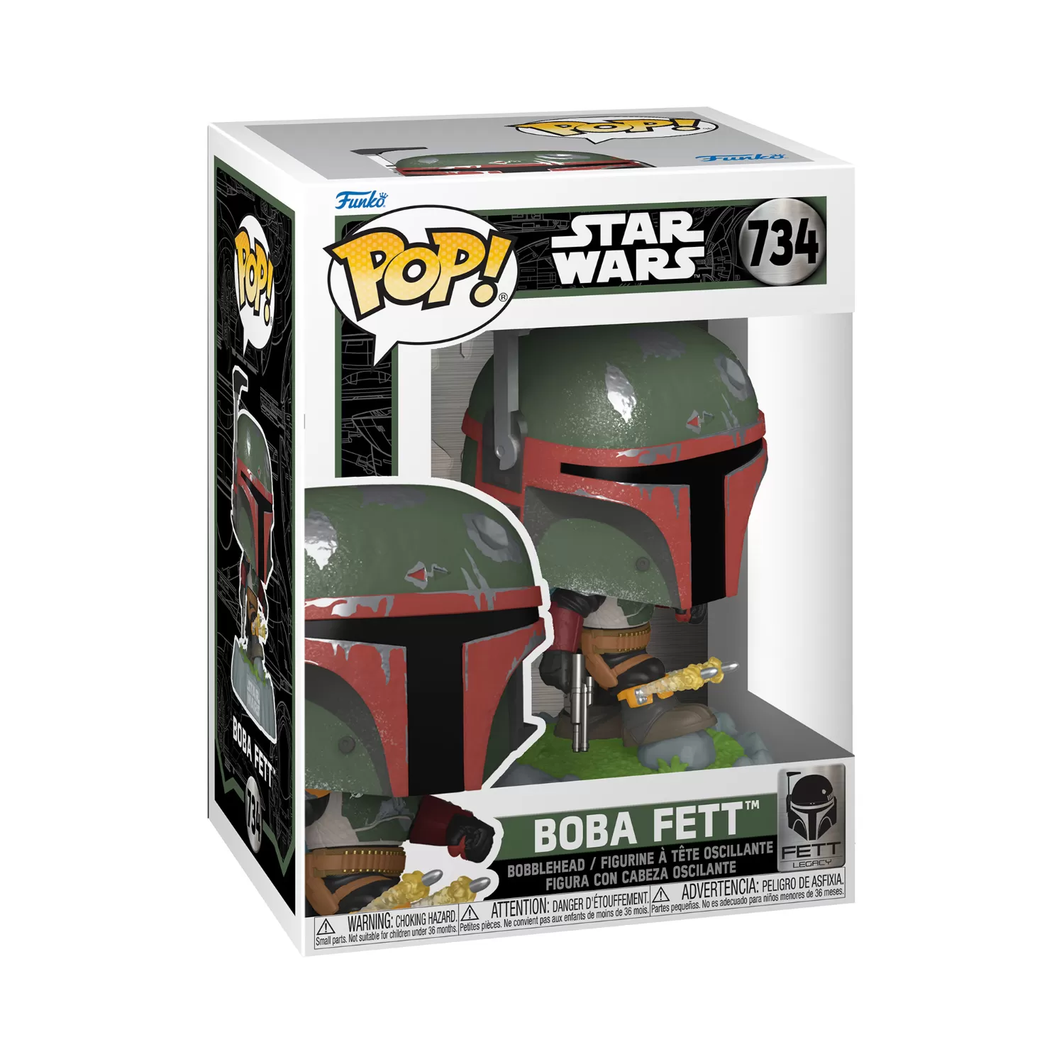 Boba Fett - Star Wars Funko Pop Bobblehead Vinyl Figure #734