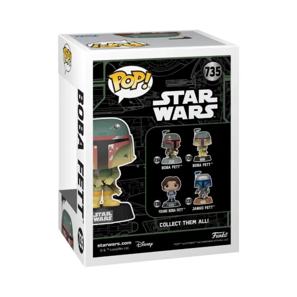 Star Wars - Boba Fett Glow In The Dark Funko Pop 735 - Image 2