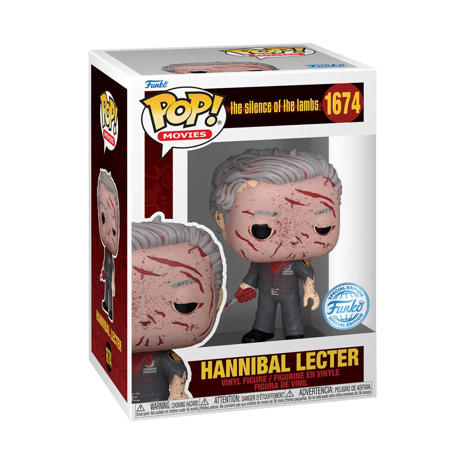 Hannibal Lecter - The Silence of the Lambs Funko Pop Vinyl Figure #1674
