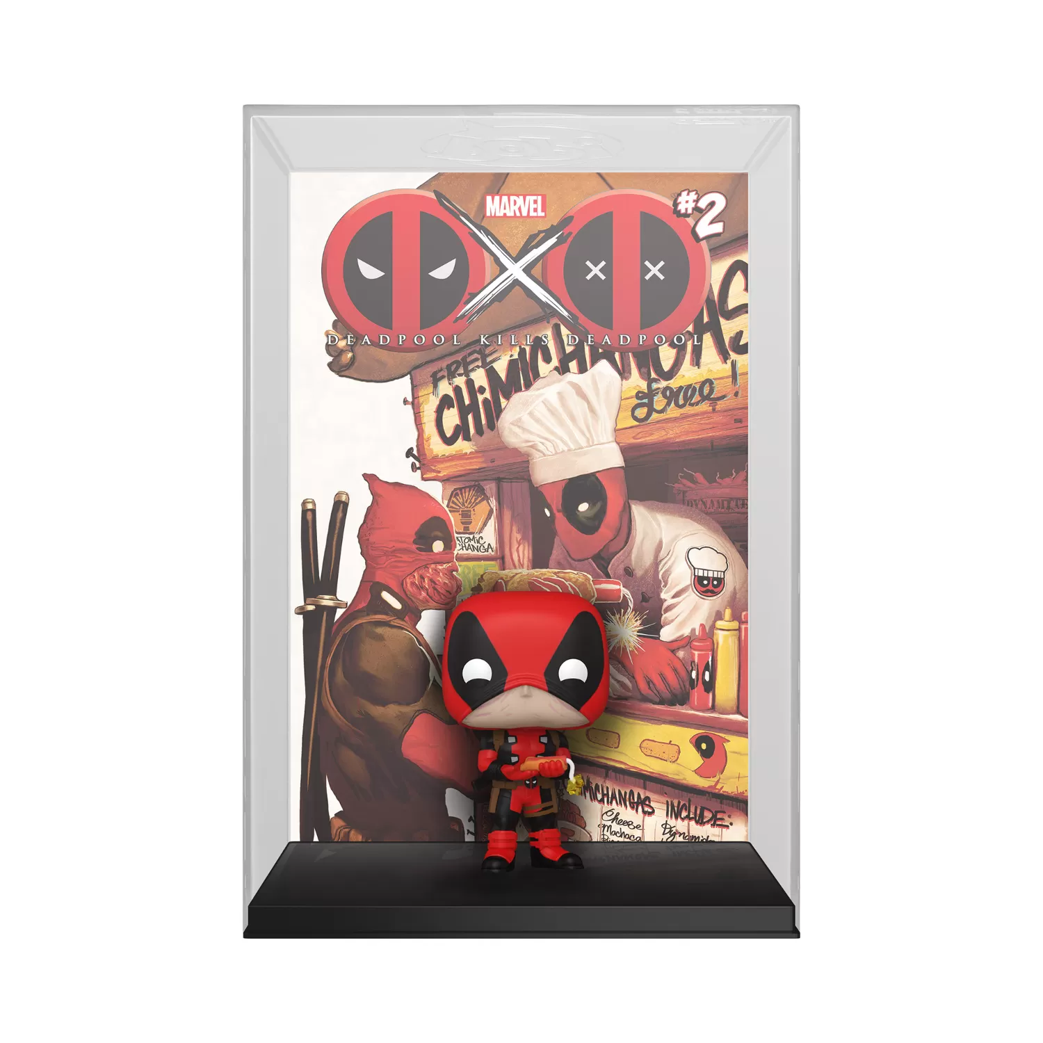 Deadpool – Marvel Funko Pop Comic Covers Vinyl Figure - Special Edition #62 - Image 3