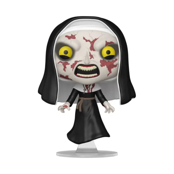 Front view of The Nun Levitating Funko Pop Vinyl Figure unboxed.