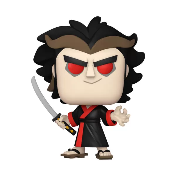 Front View of Mad Jack Funko Pop #1781 – Samurai Jack Alter Ego Collectible