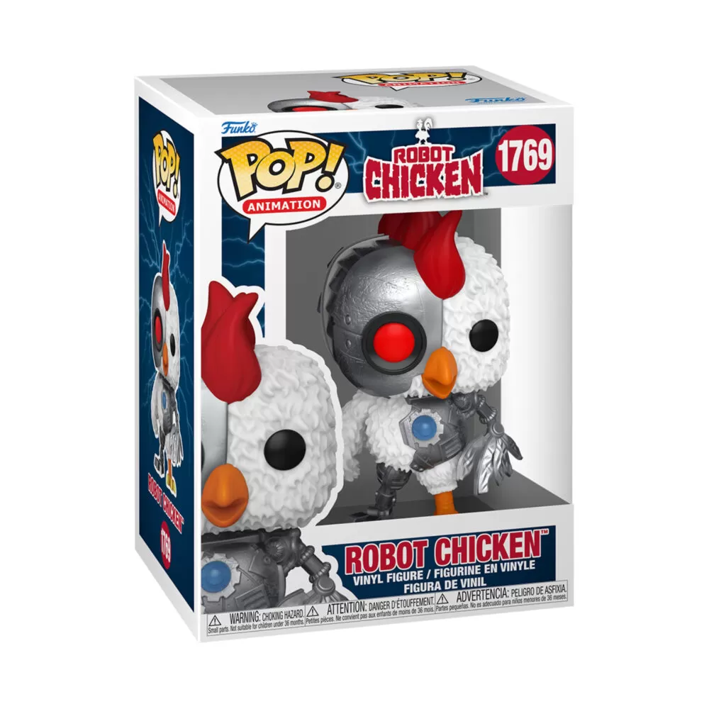 Packaged View of Robot Chicken Funko Pop #1769 – Funko Pop Animation Collectible Figure