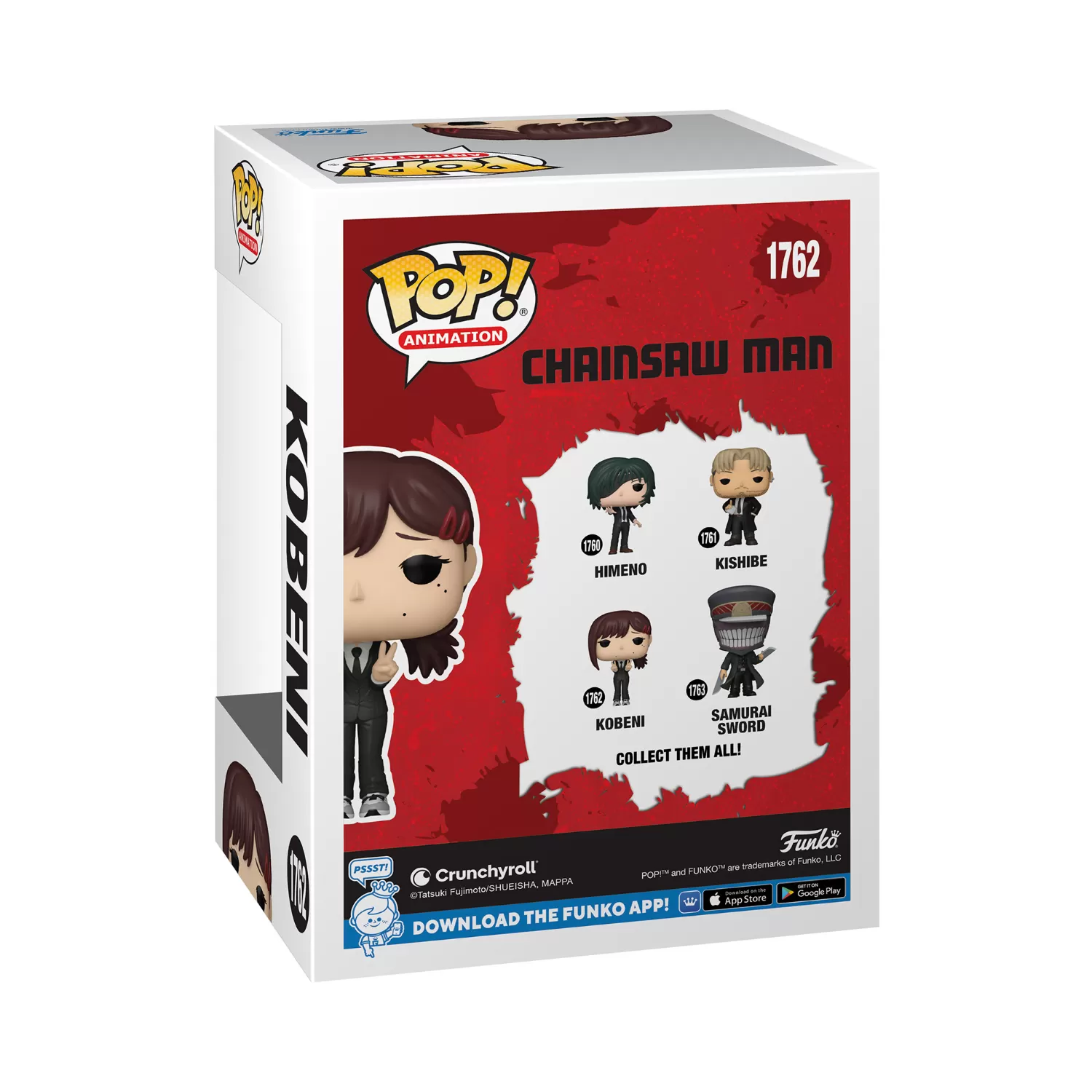Kobeni – Chainsaw Man Funko Pop Vinyl Figure #1762 - Image 2