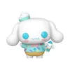 Unboxed Hello Kitty and Friends Cinnamoroll Funko Pop collectable with ice cream vinyl figure #100,   showcasing detailed features.