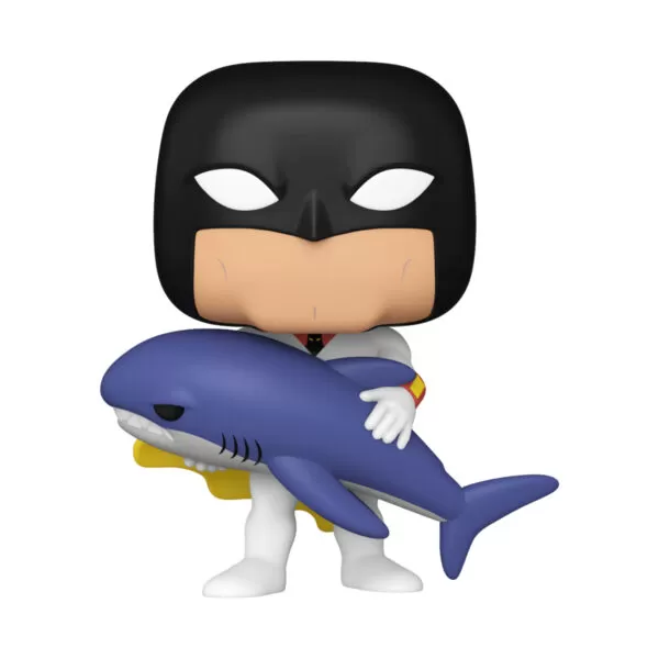 Front view of Space Ghost Funko Pop #1770, a vinyl figure from Space Ghost Coast to Coast.