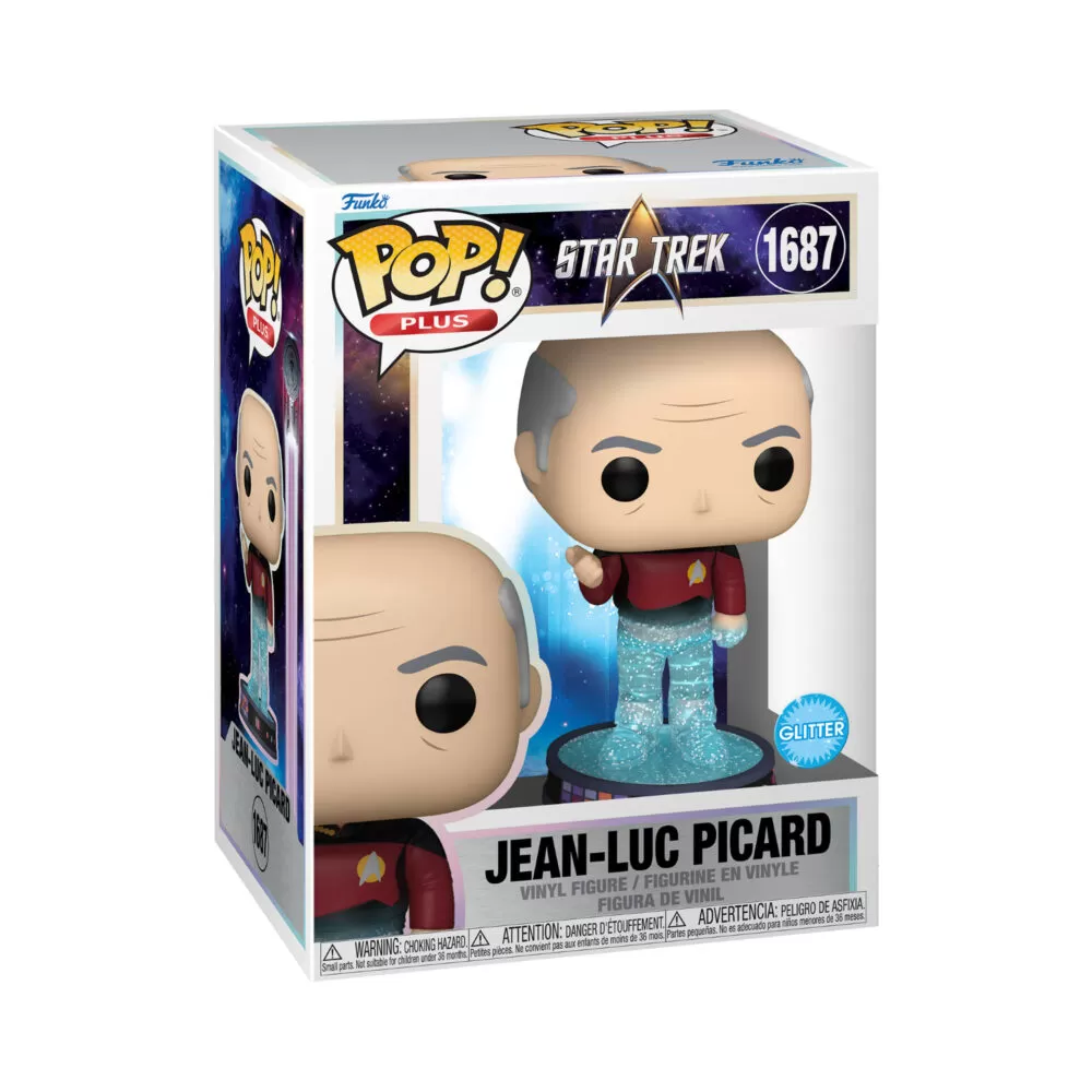 Jean-Luc Picard – Star Trek Funko Pop Vinyl Figure (Glitter) #1687