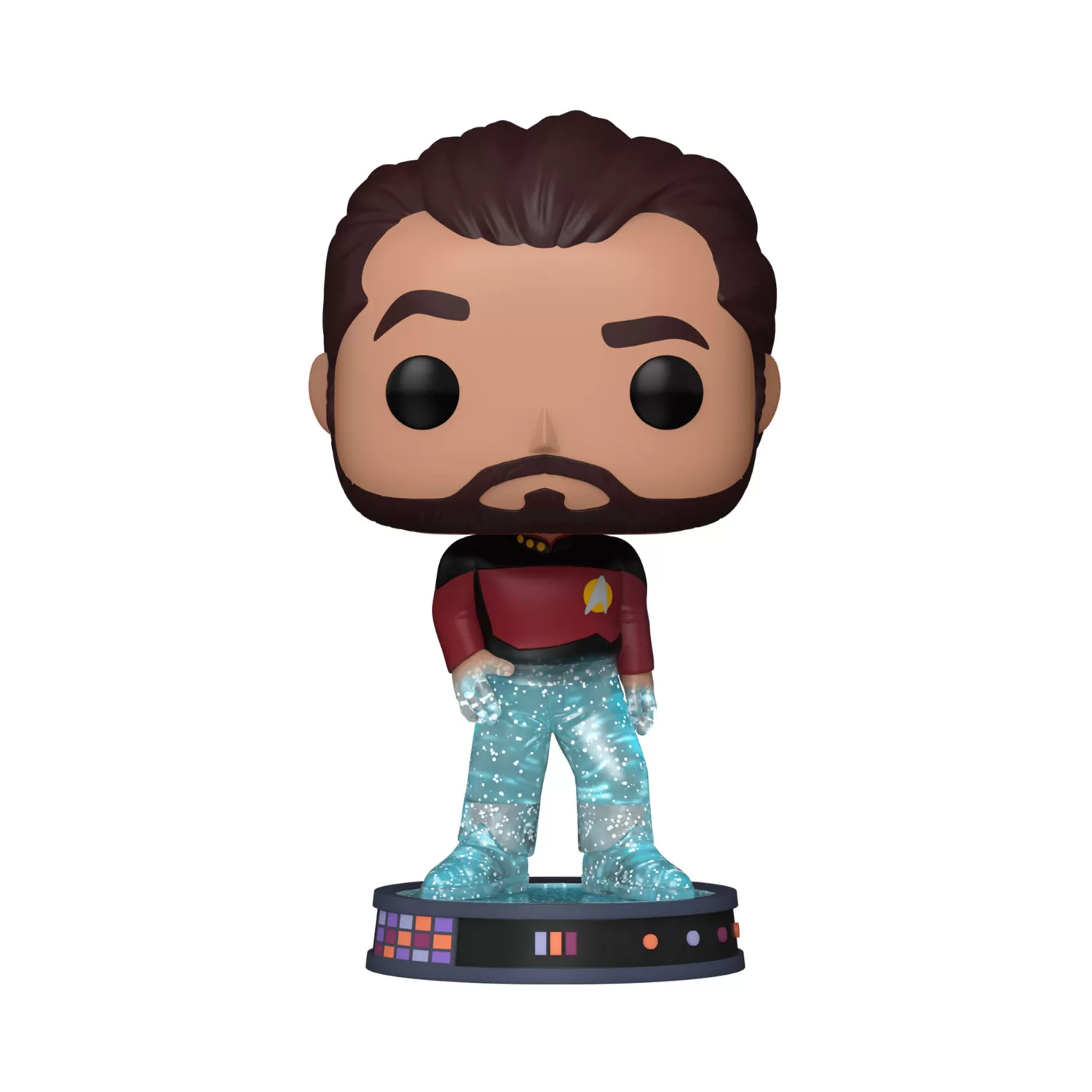 William T. Riker – Star Trek Funko Pop Vinyl Figure (Glitter) #1688 - Image 2