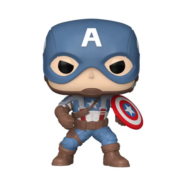 Marvel Captain America Funko Pop - The Infinity Saga Bobblehead #1476 - Image 2