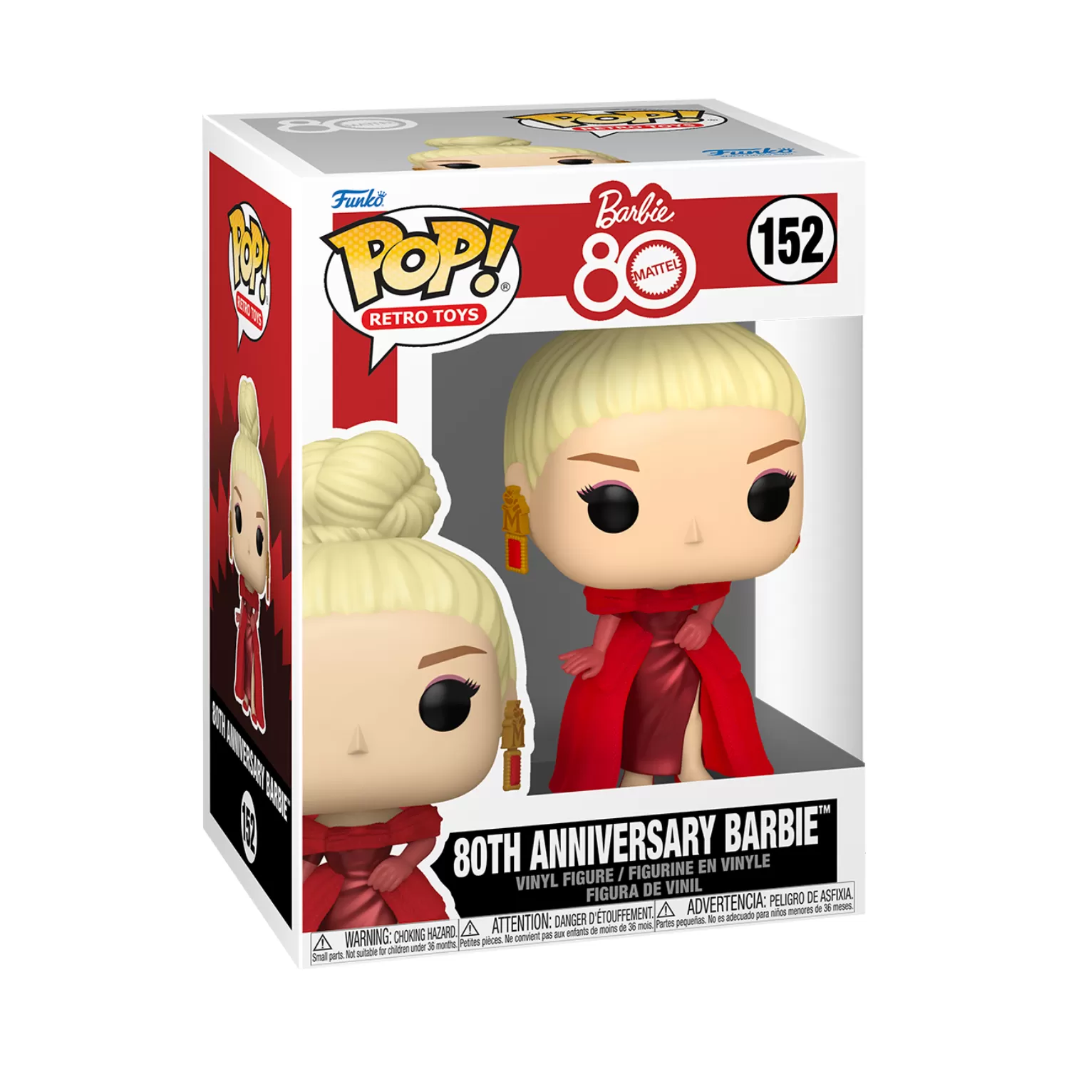 80th Anniversary Barbie – Mattel Barbie Funko Pop Vinyl Figure #152
