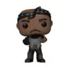 Unboxed Tupac Shakur Funko Pop collectable Rocks vinyl figure #446, showcasing detailed features.