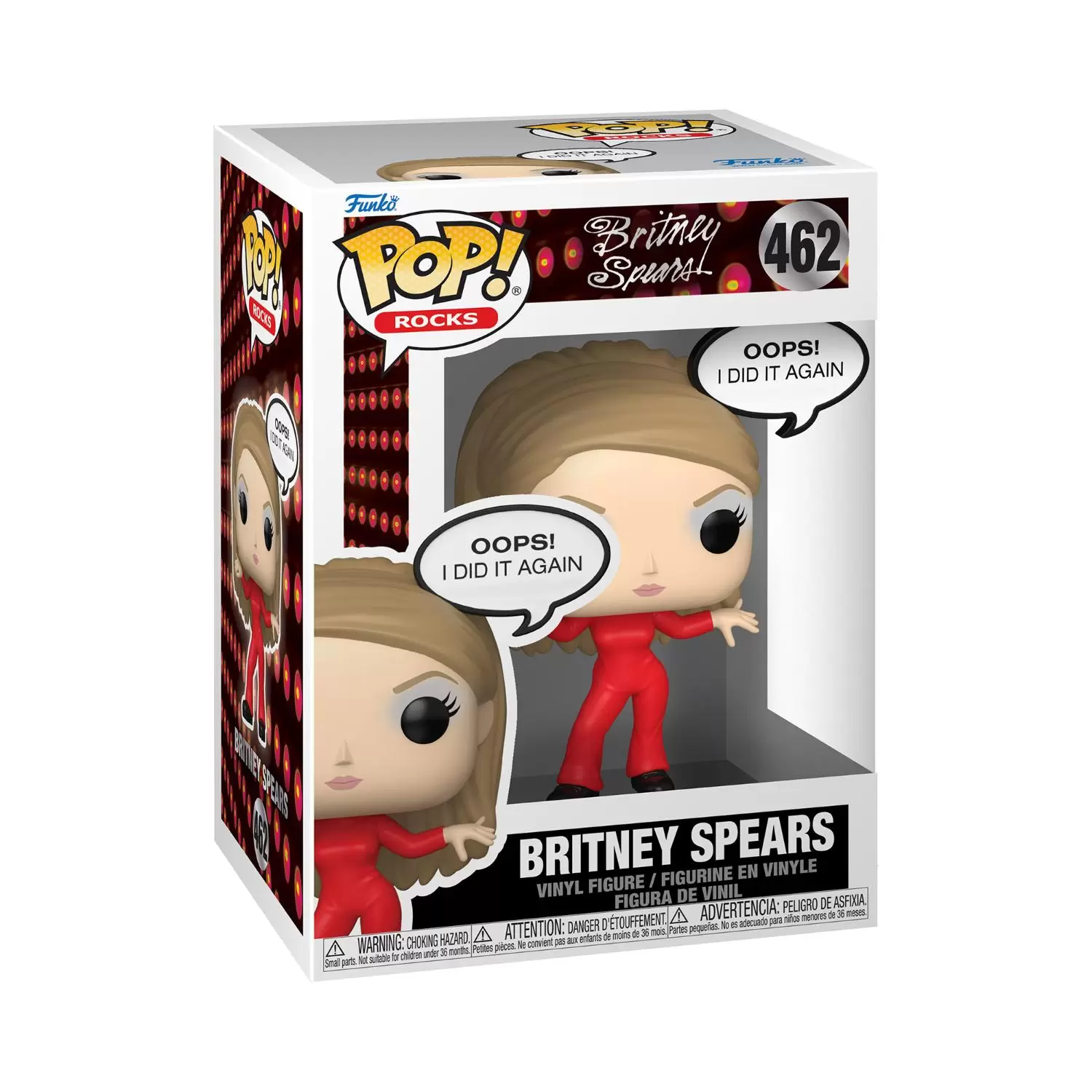 Britney Spears (Oops!... I Did It Again) – Funko Pop Vinyl Figure #462
