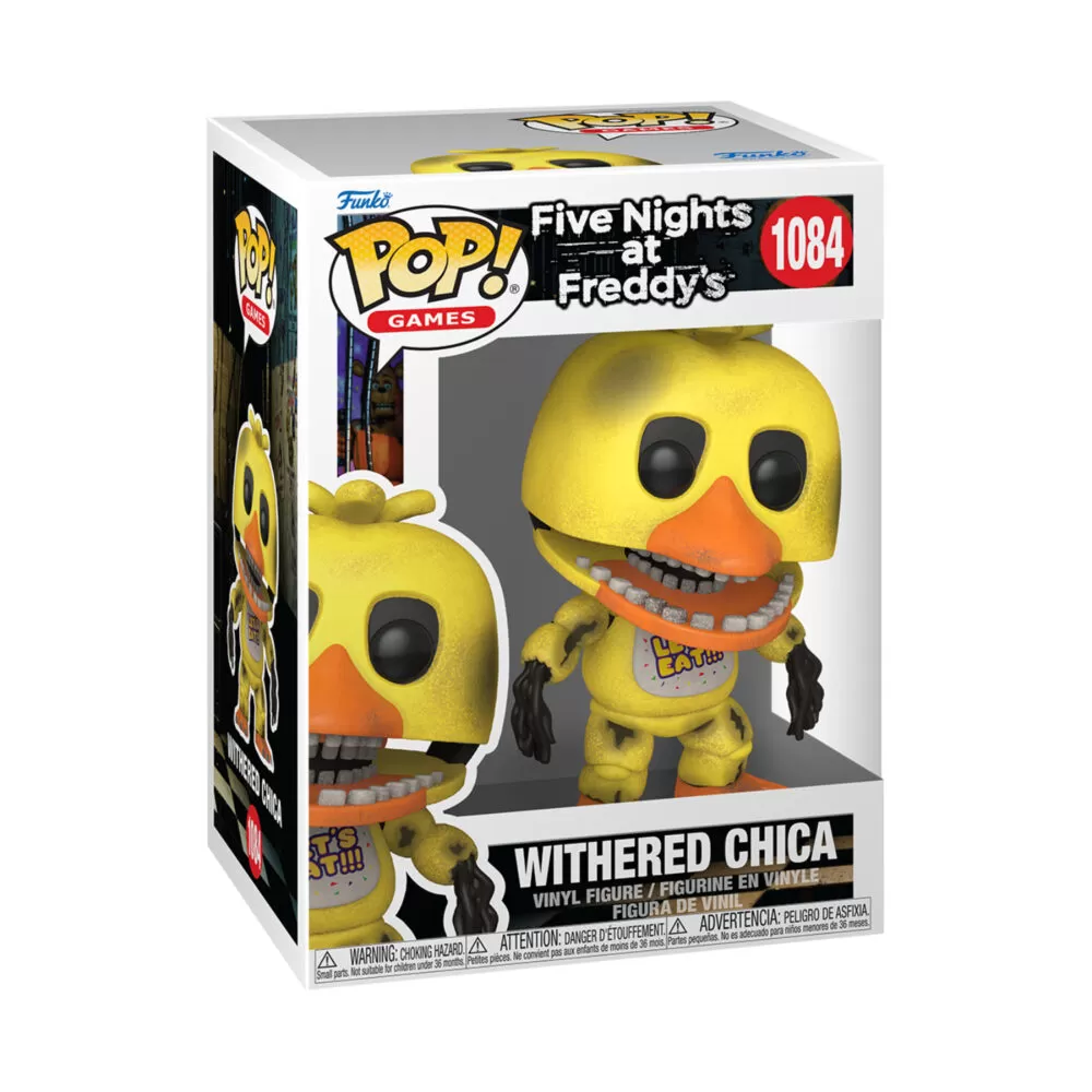 Withered Chica – Five Nights at Freddy’s Funko Pop Vinyl Figure #1084
