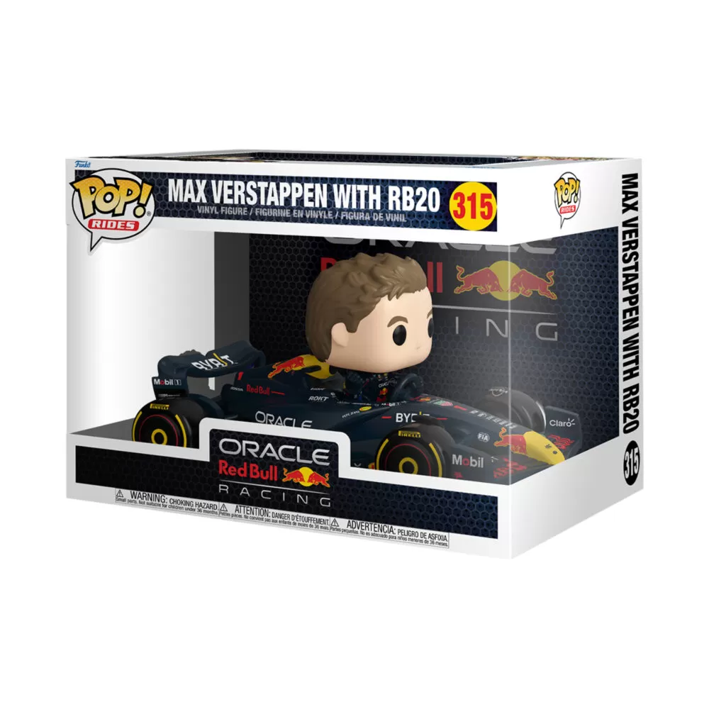 Max Verstappen with RB20 – Oracle Red Bull Racing Funko Pop Figure #315