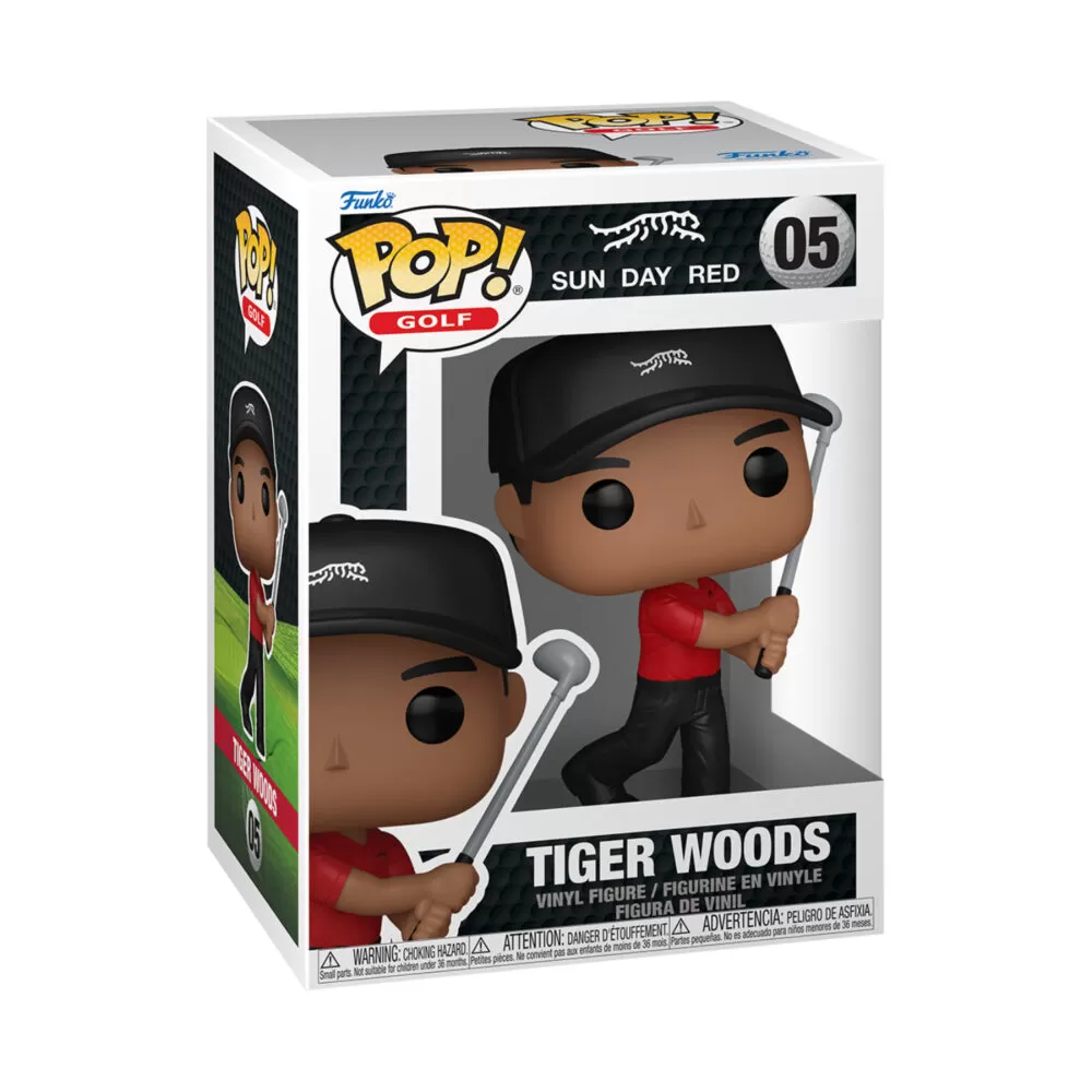 Tiger Woods – Sun Day Red Funko Pop Vinyl Figure #05