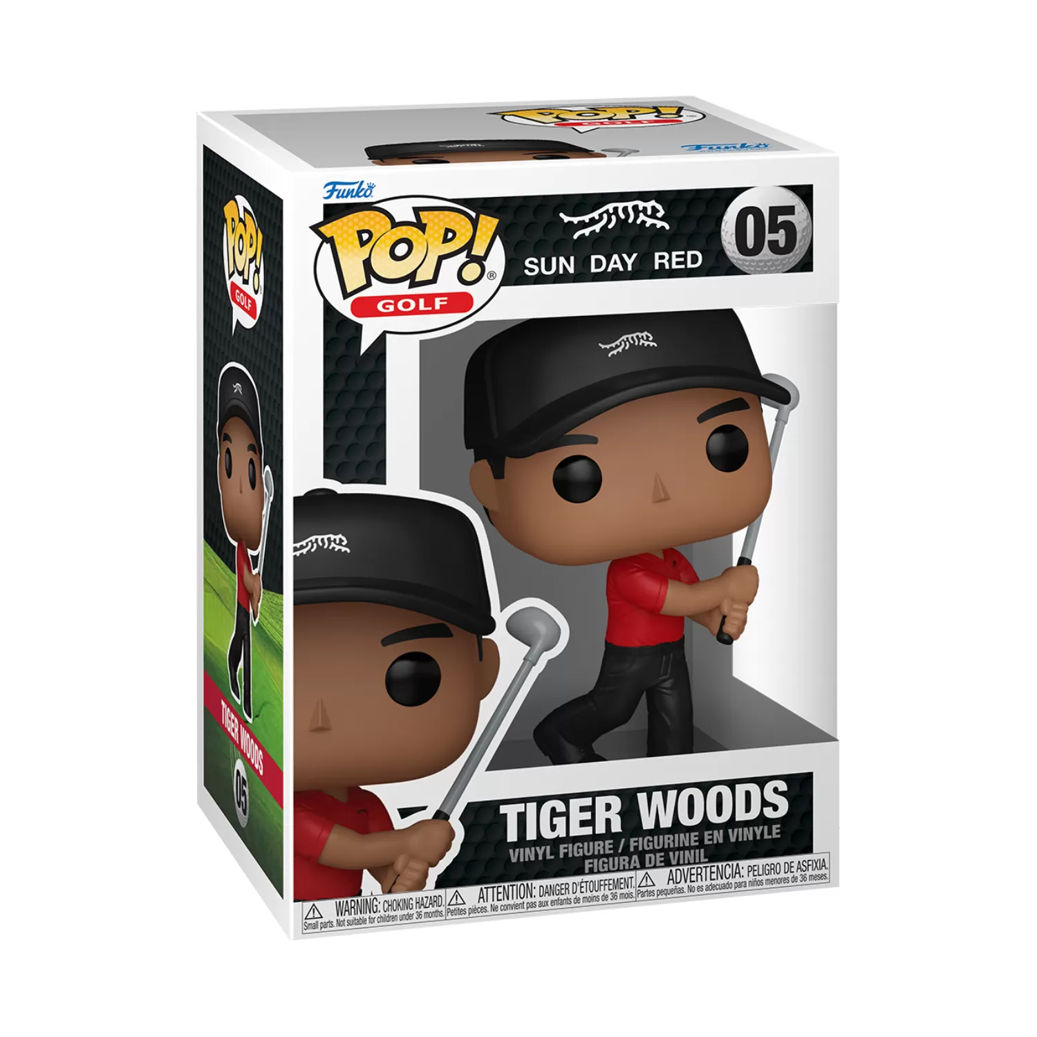 Tiger Woods – Sun Day Red Funko Pop Vinyl Figure #05